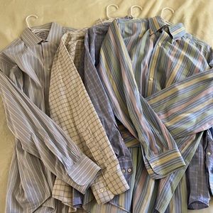 Bundle of shirts Brooks Brothers (3) and Tommy Hilfiger